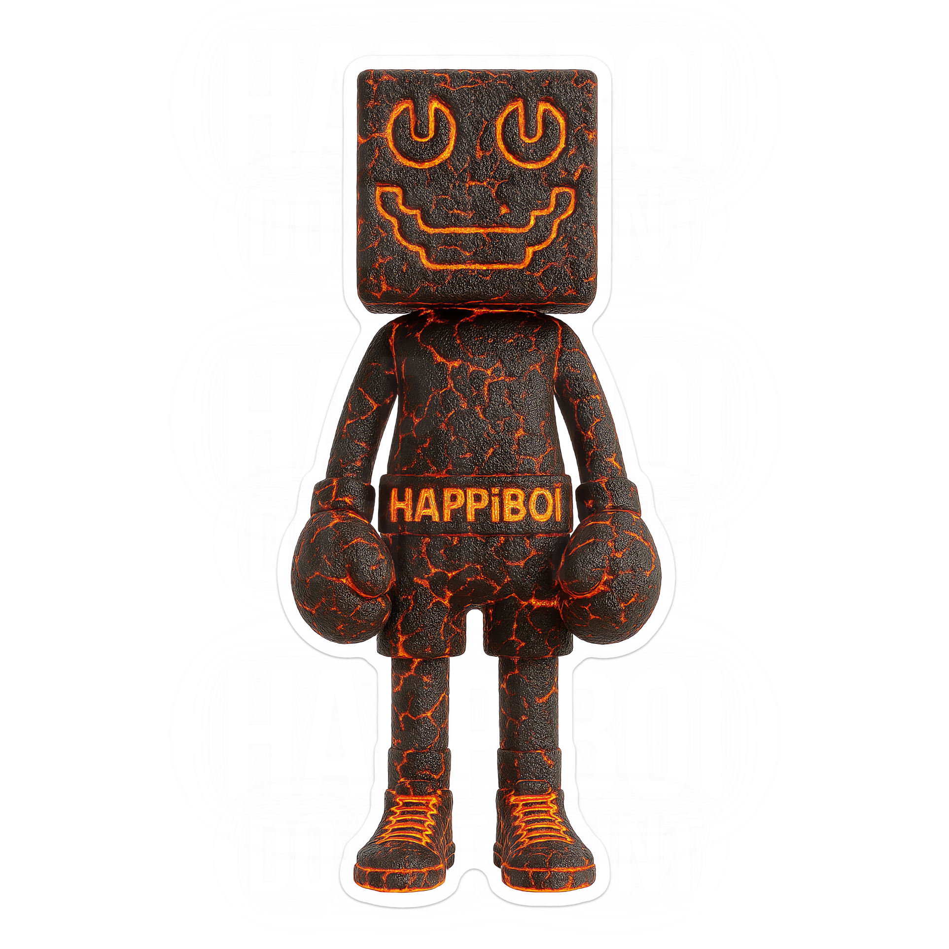 Lavaboi - ( XLarge Wall Sticker )
