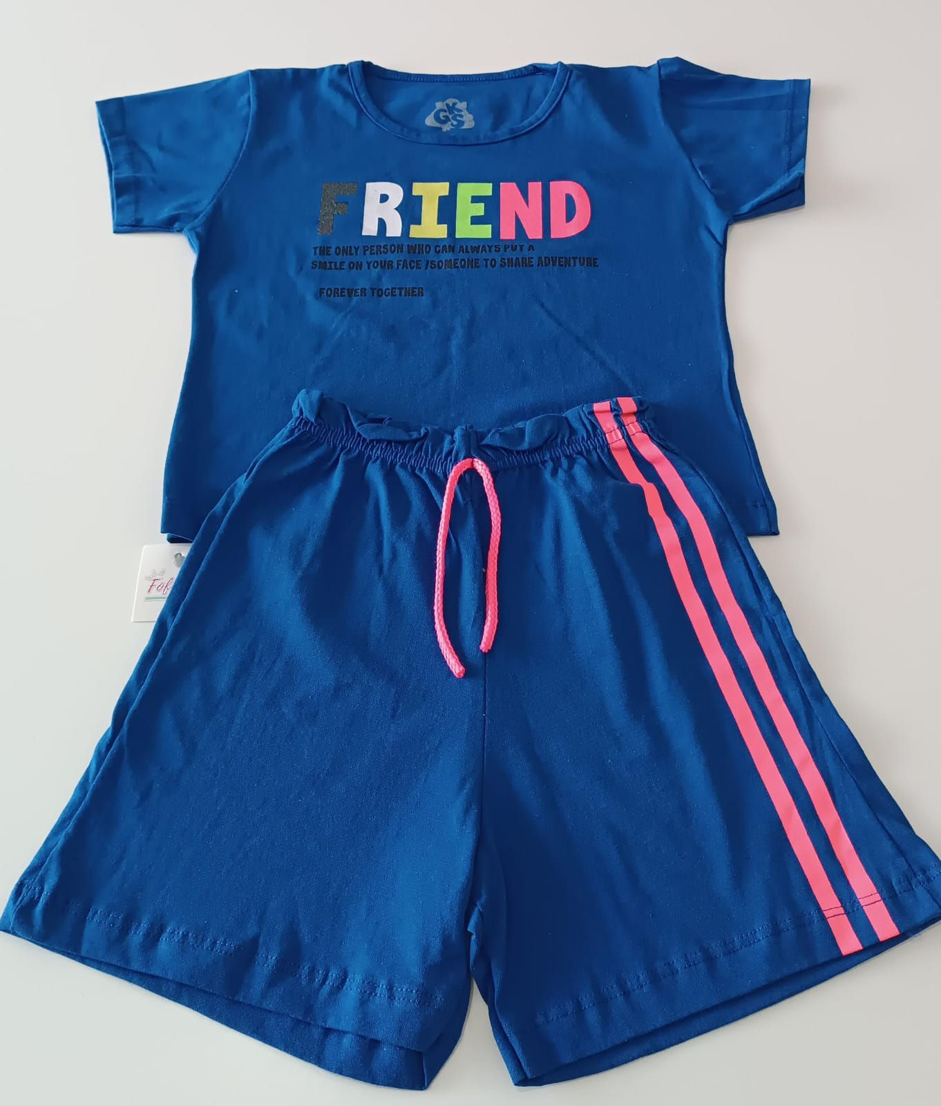 Conjunto Algodão tamanho 14 anos forma muito pequena