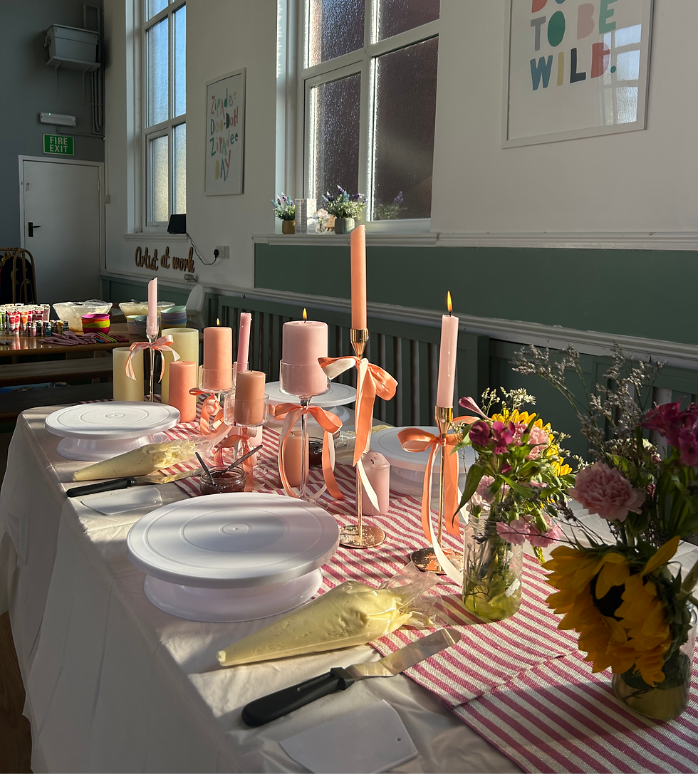 Cake Decorating Evening 