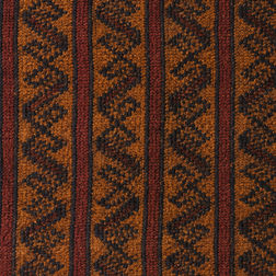 Vintage Afghan Baluch Striped Balisht Rug – 1′7″ × 3′2″ | Miami Rugs