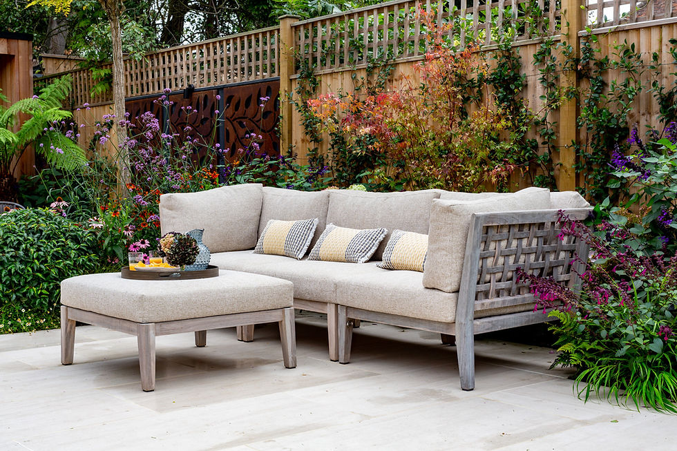 Outdoor sofa by Oka