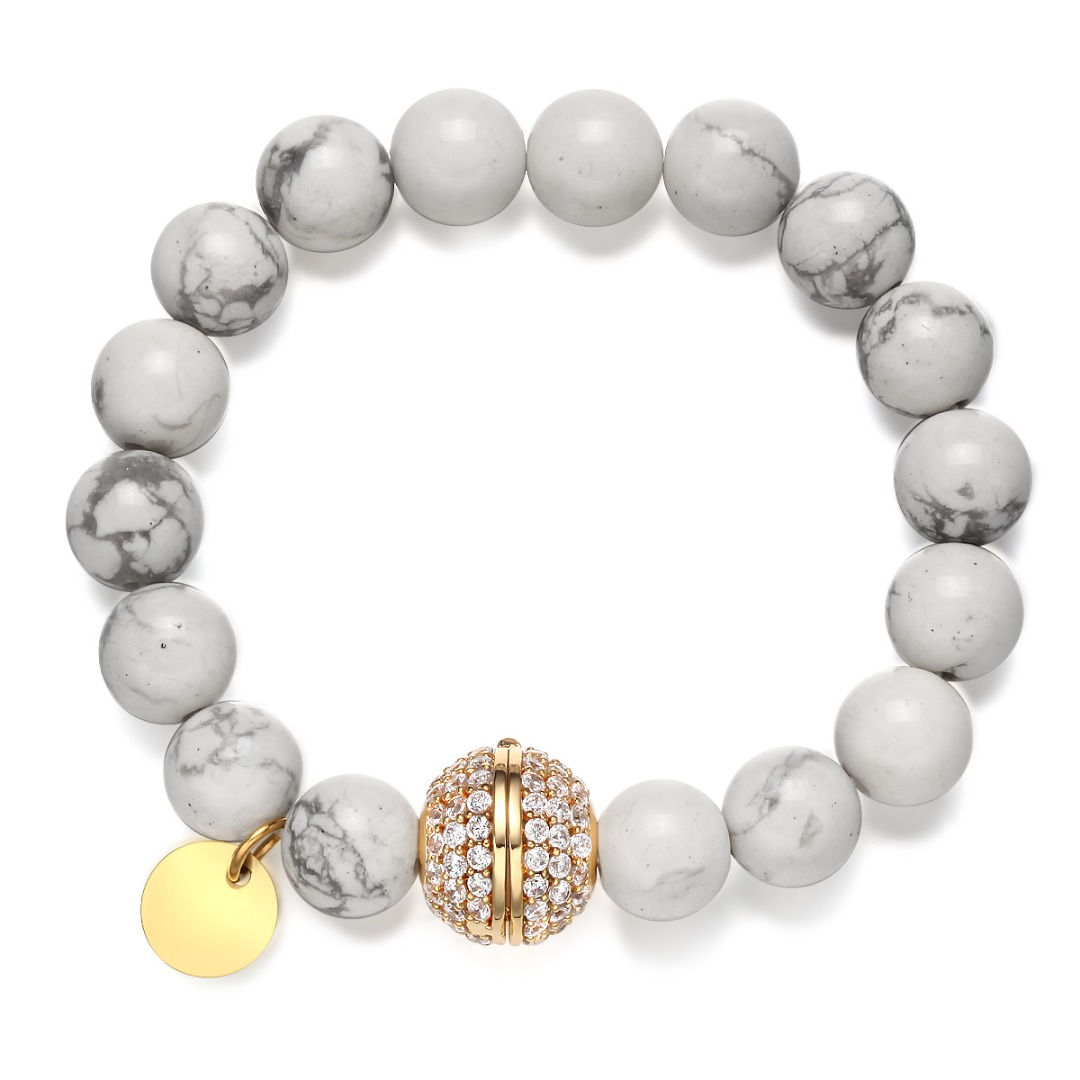 White Turquoise Aroma Bracelet