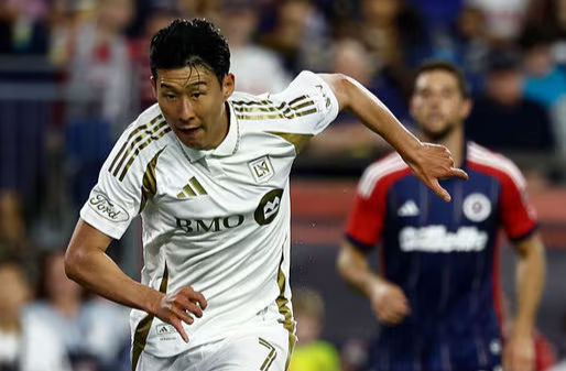 son heung min tops messi in historic jersey sales during lafc debut