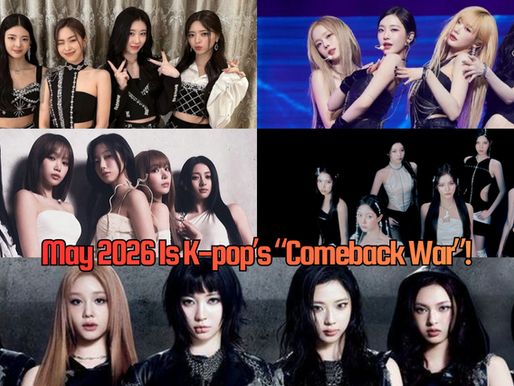 aespa itzy babymonster le sserafim nmixx are taking over may 2026 comebacks