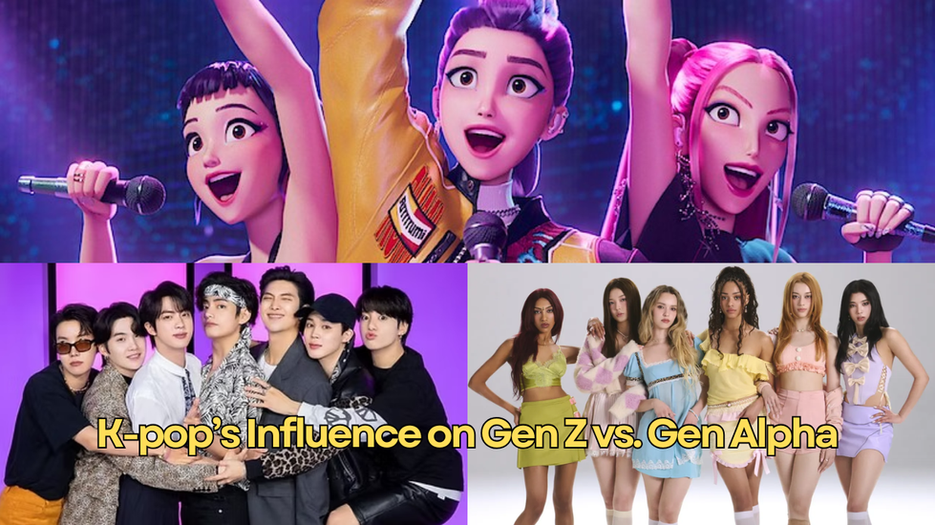 k-pop influence on gen z vs gen alpha difference huge