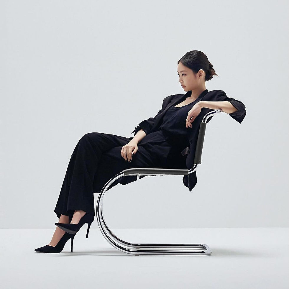 CEO Jennie Ruby Jane poses for Odd Atelier (Odd Atelier Instagram)