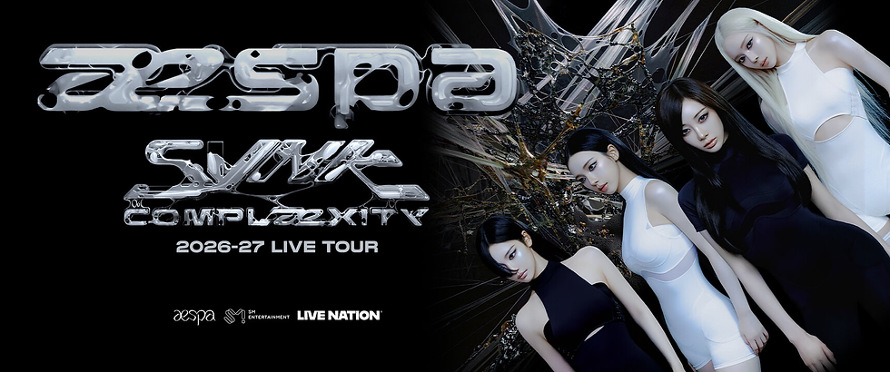 aespa's 2026 synk COMPLæXITY World Tour and lemonade new album details