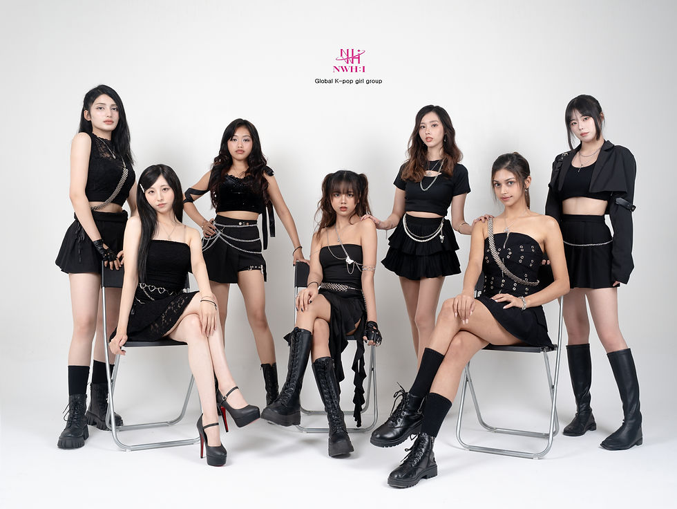 Global K-pop girl group NWH:I is ready to dominate the K-pop industry. (Credits: Na Entertainment)