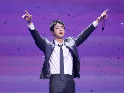 BTS's Jin named the official torchbearer for 2024 Paris Olympic Games!