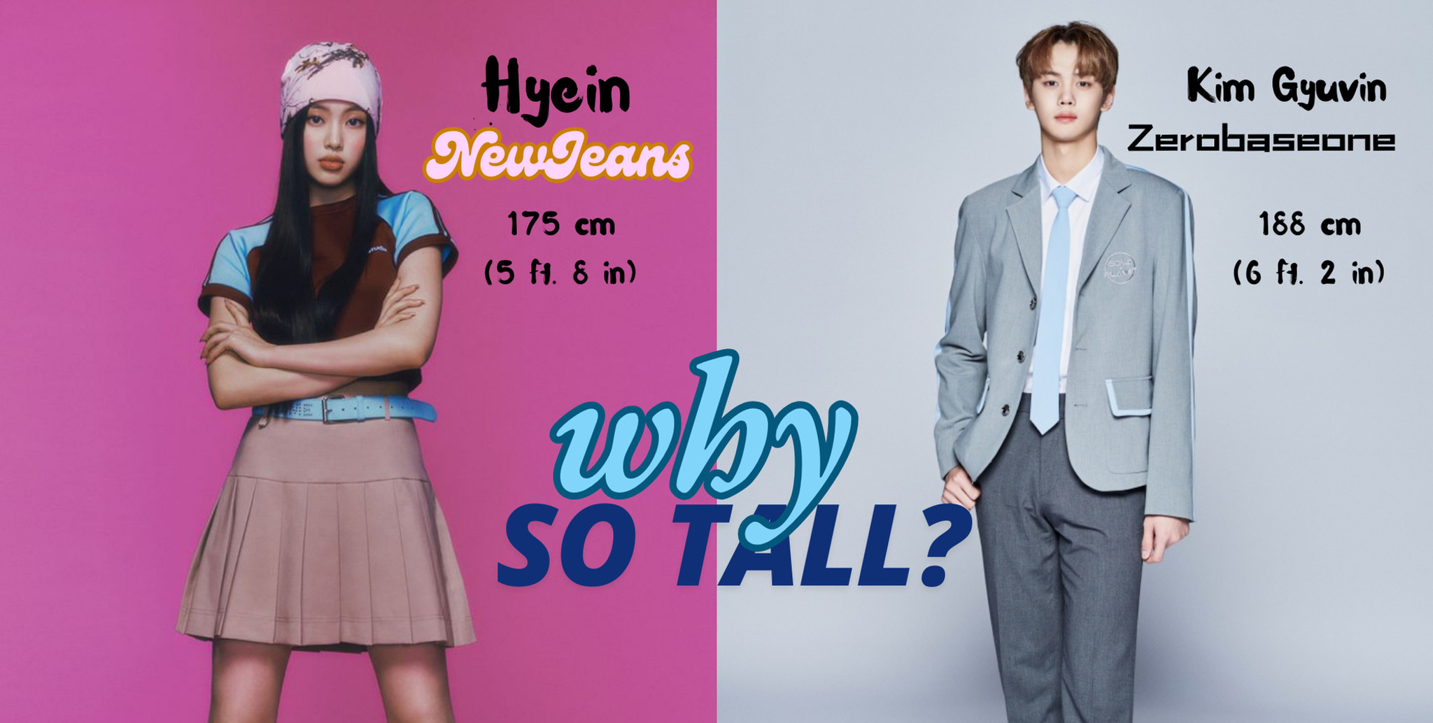 Ever wonder why there are so many tall Kpop idols/Kdrama actors