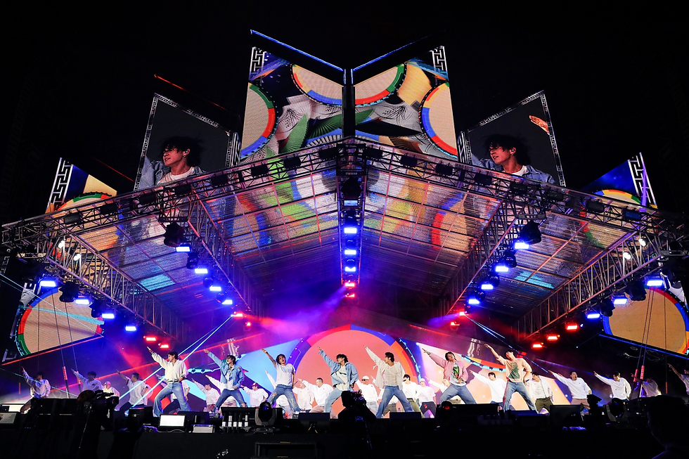 BTS performing in Busan (Big Hit Music)
