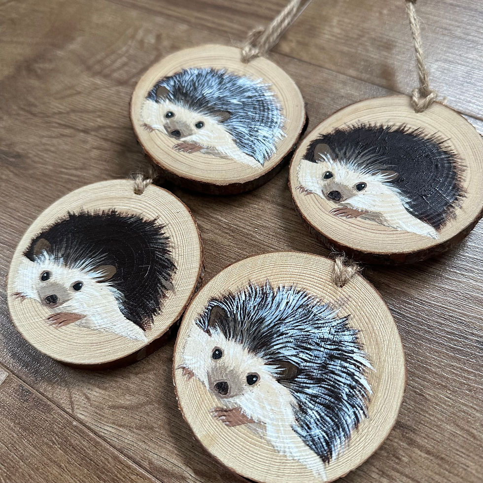 Thumbnail: Hedgehog Hanging Decoration