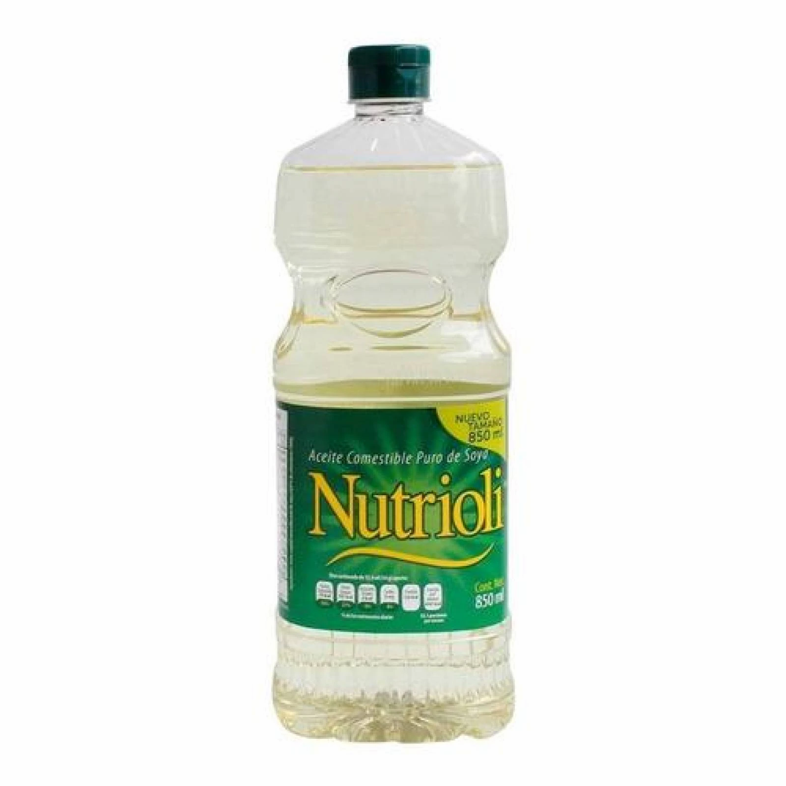 Aceite Puro de Soya Nutrioli 850 ml