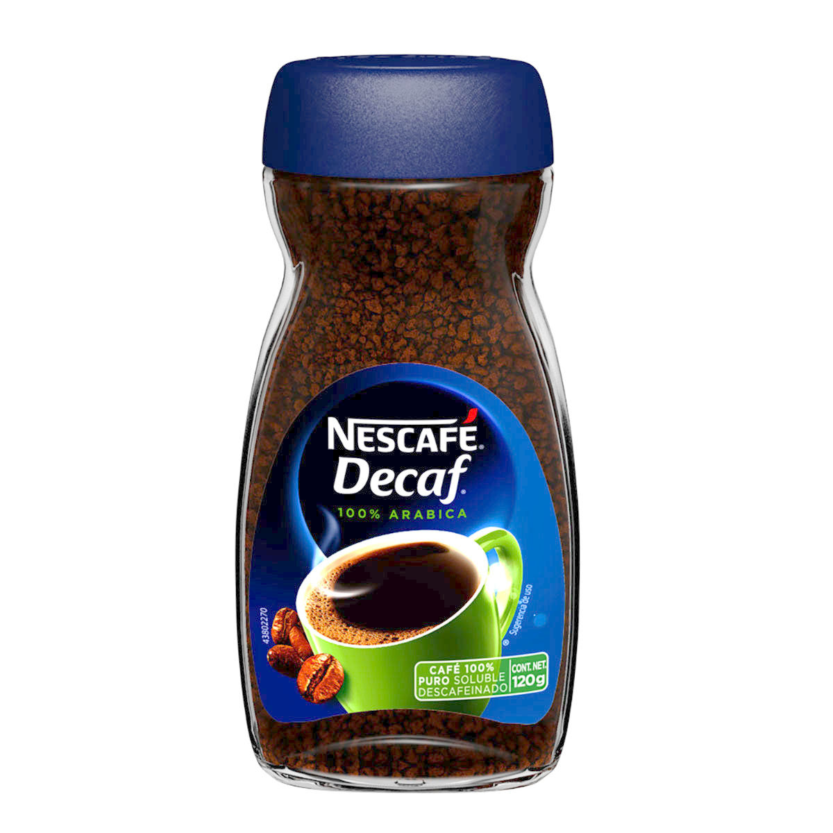 Café soluble Nescafé Descafeinado 120 g
