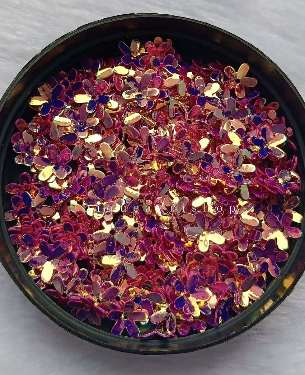 Thumbnail: flower sequins-10gm