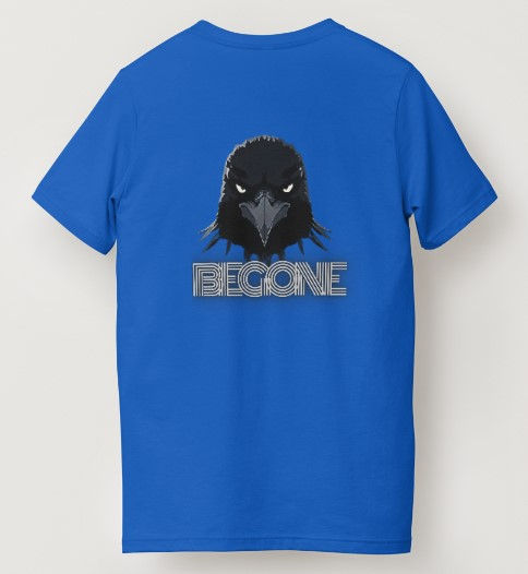 Thumbnail: Minimalist Begone Design T-Shirt (One-Sided)