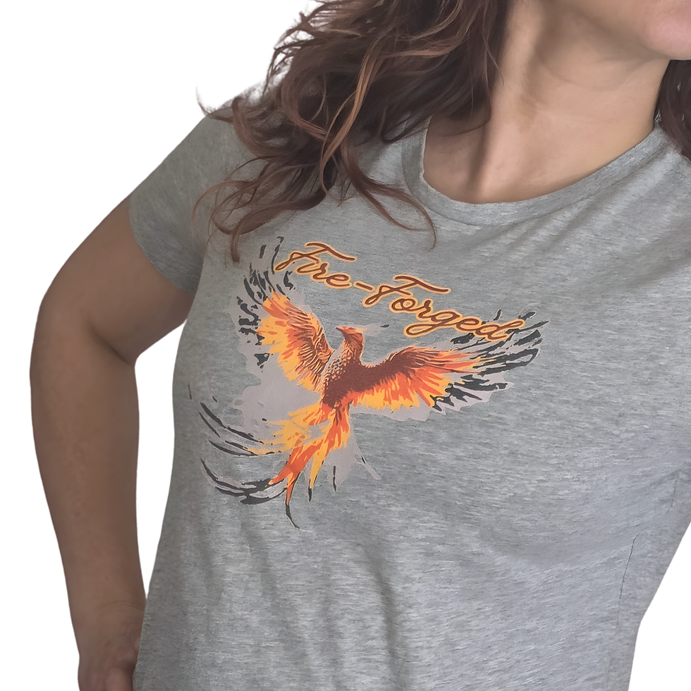 Thumbnail: Fire-Forged Phoenix T-Shirt (Front-Print)