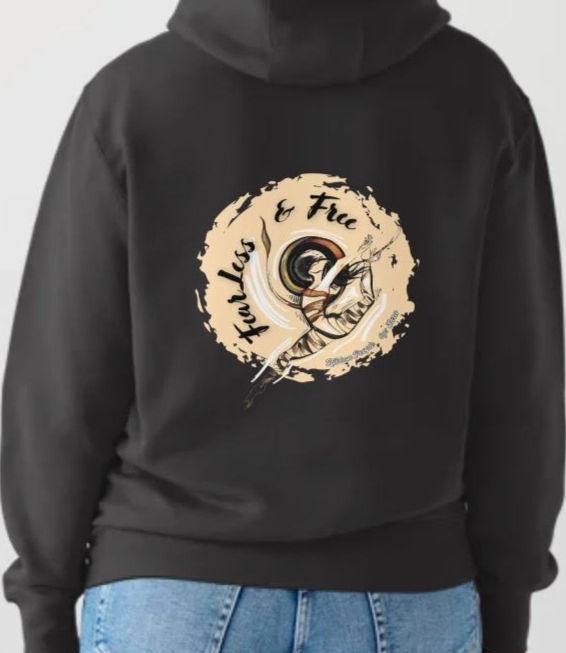 Thumbnail: Hoodie, Fearless & Free Design