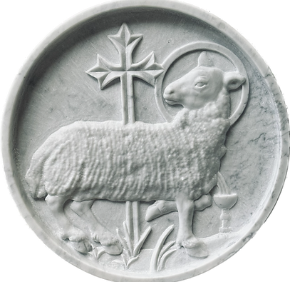 "Pascal Lamb" Detail from the Altar St Thomas Church Clyde North Mekbourne