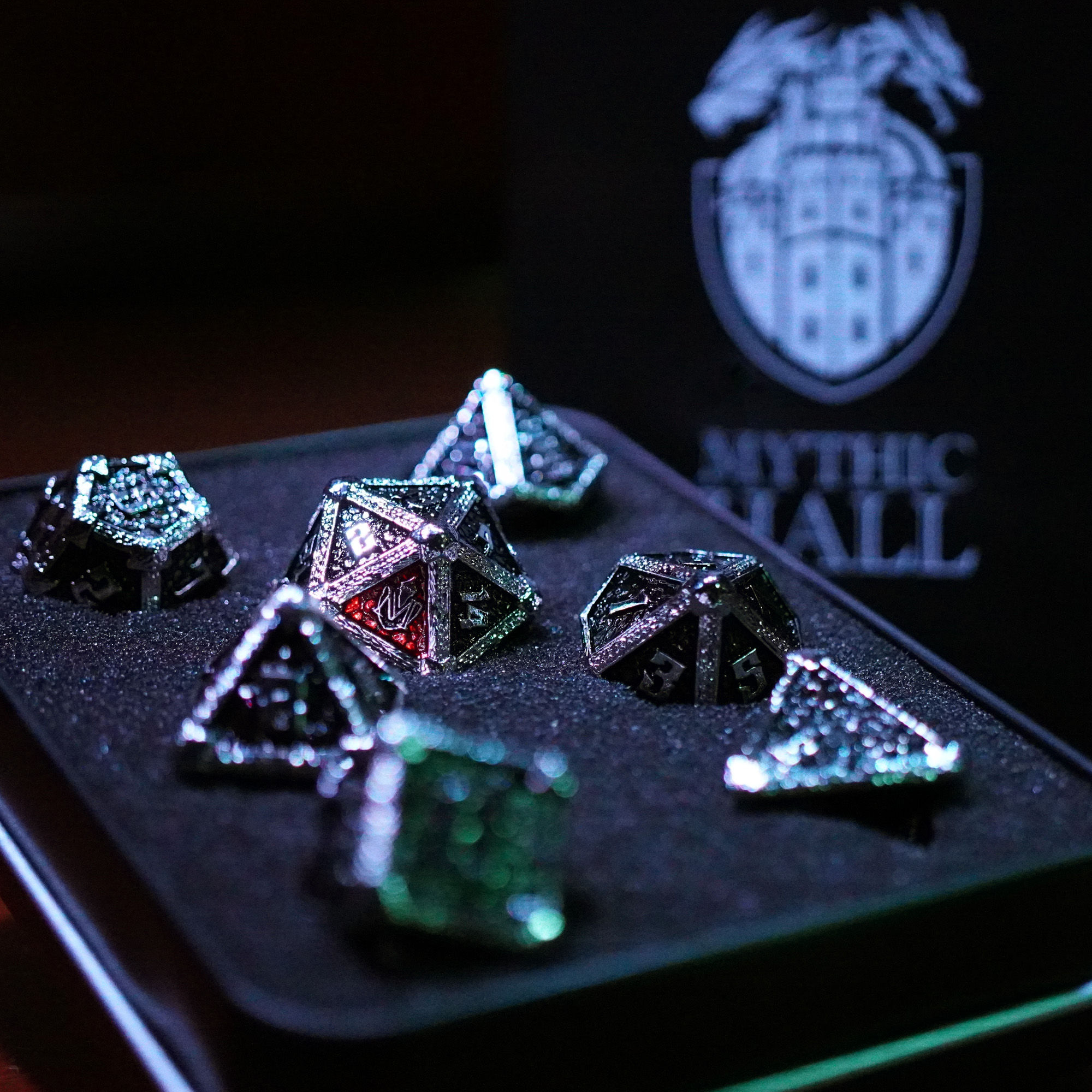 Mythic Hall Metal Dice Set
