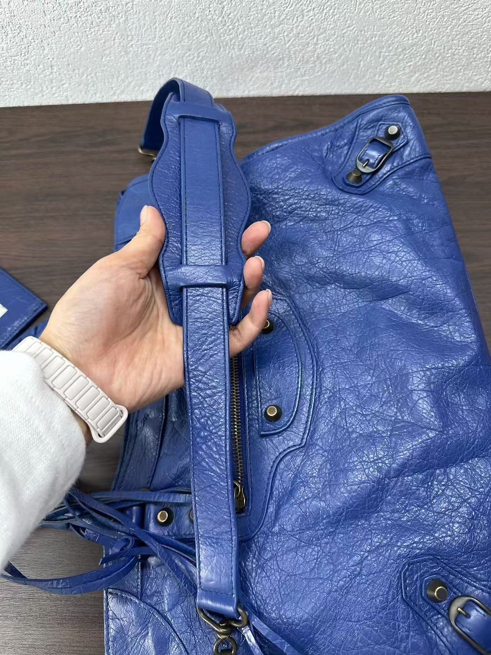 Thumbnail: Balenciaga Classic City Bag Blue