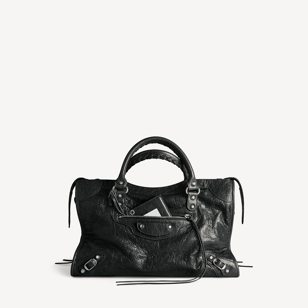 New Le City Bag Medium in Black