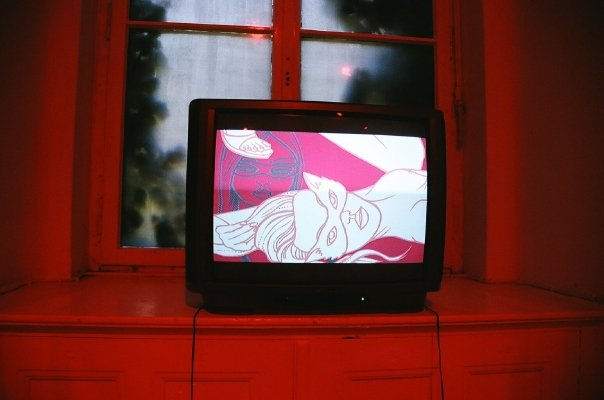 Television with Artwork