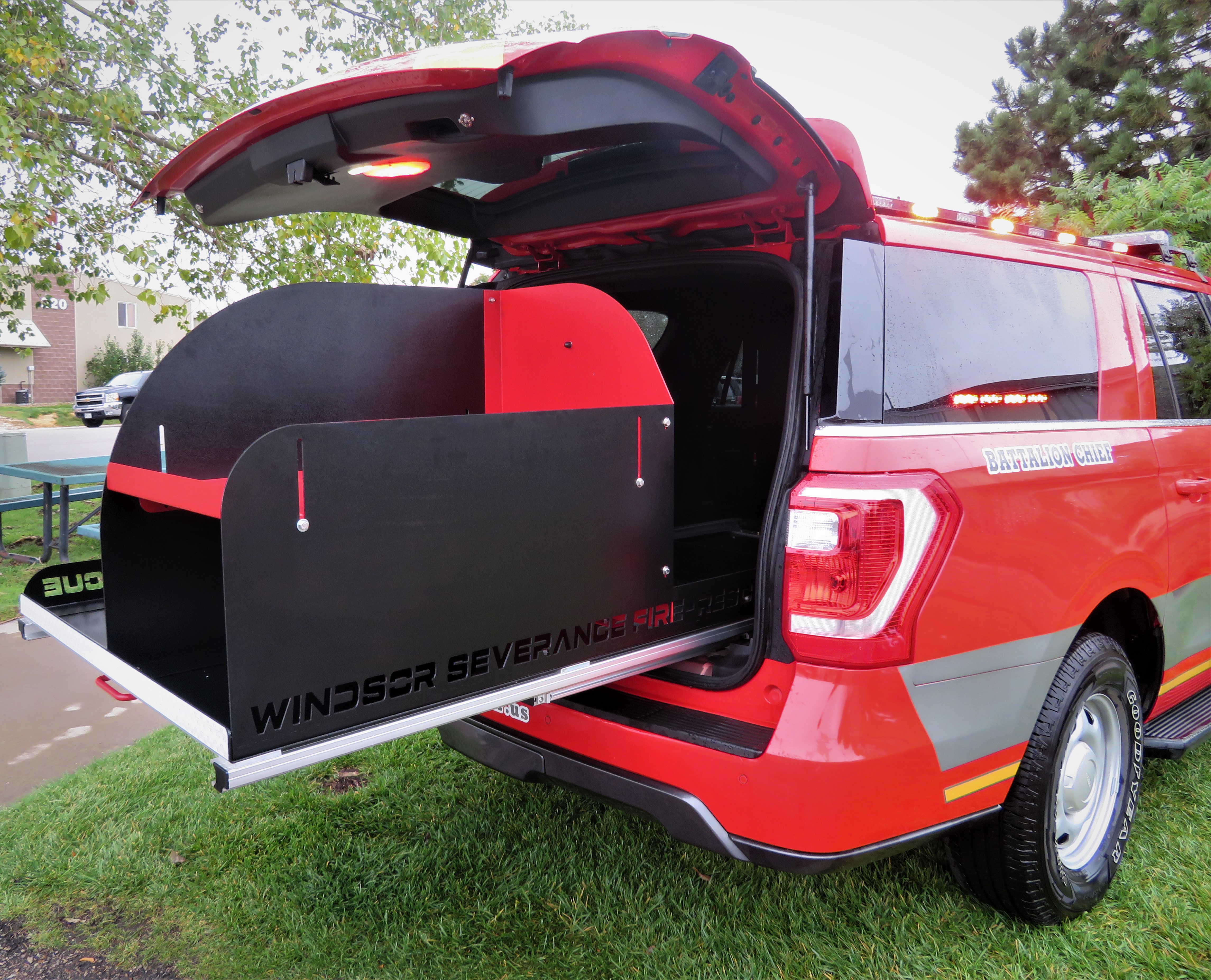 Command Fire Rear Storage