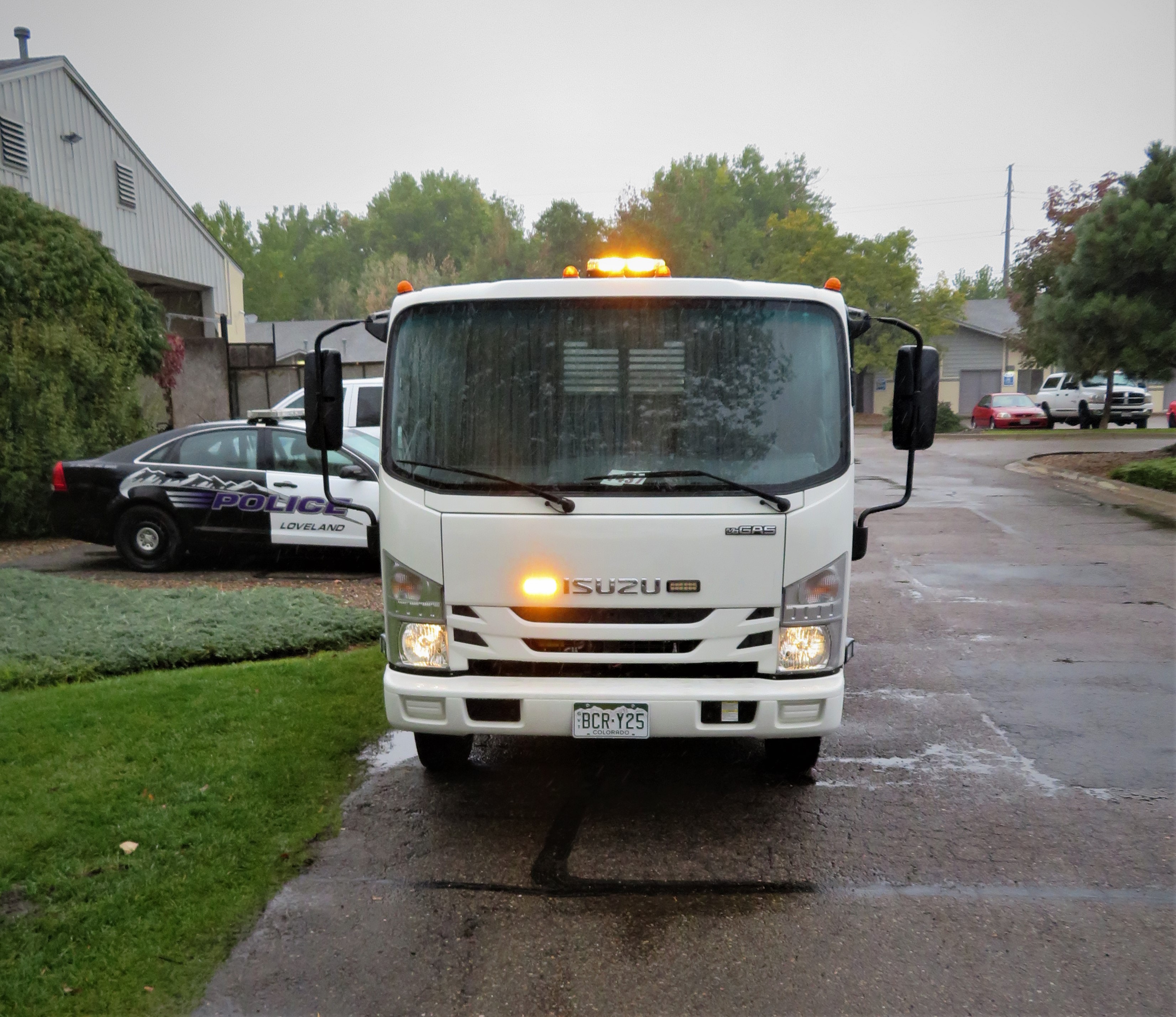 City of Fort Collins Isuzu Flatbed