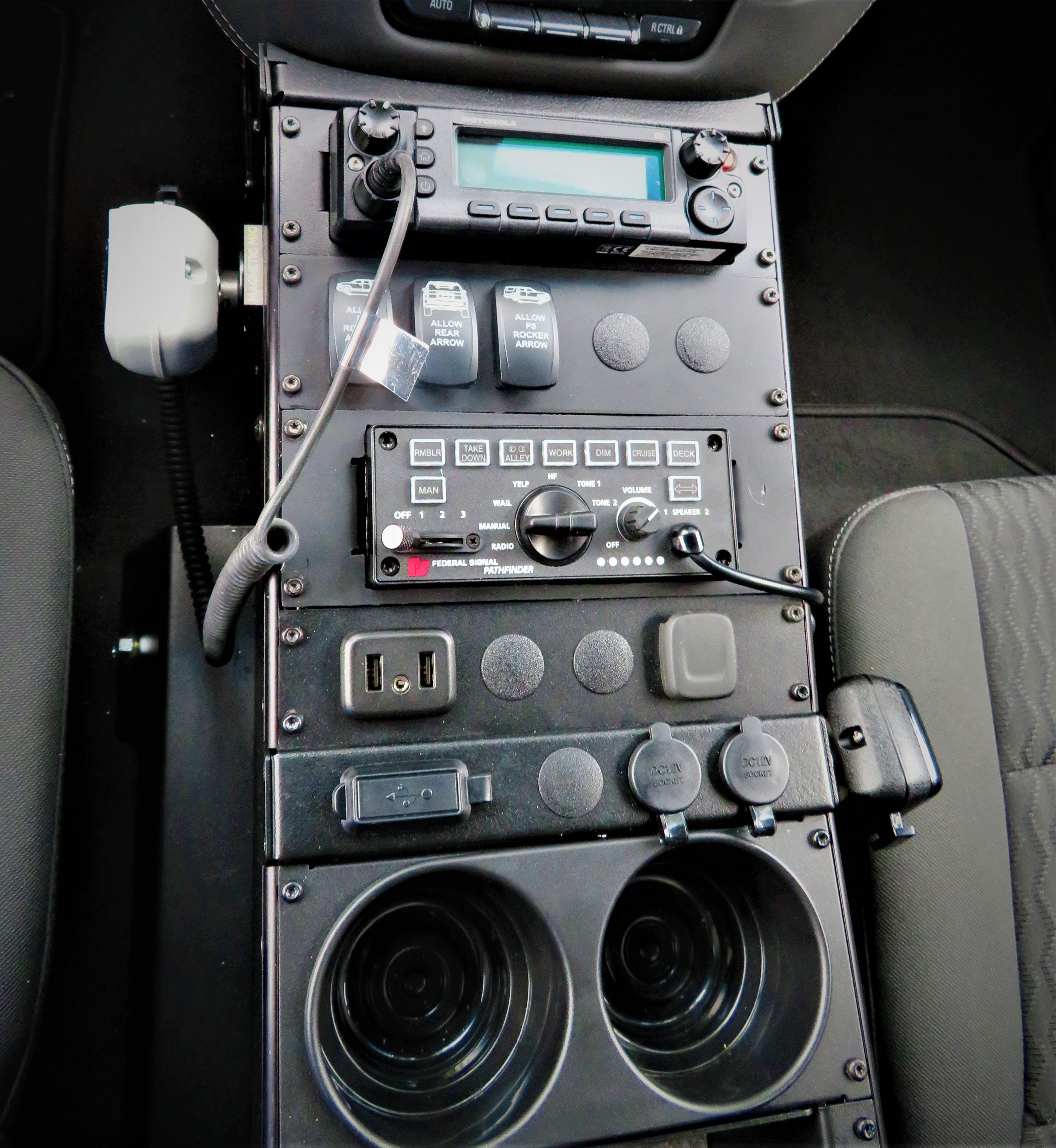 Eaton Fire Tahoe Console Layout
