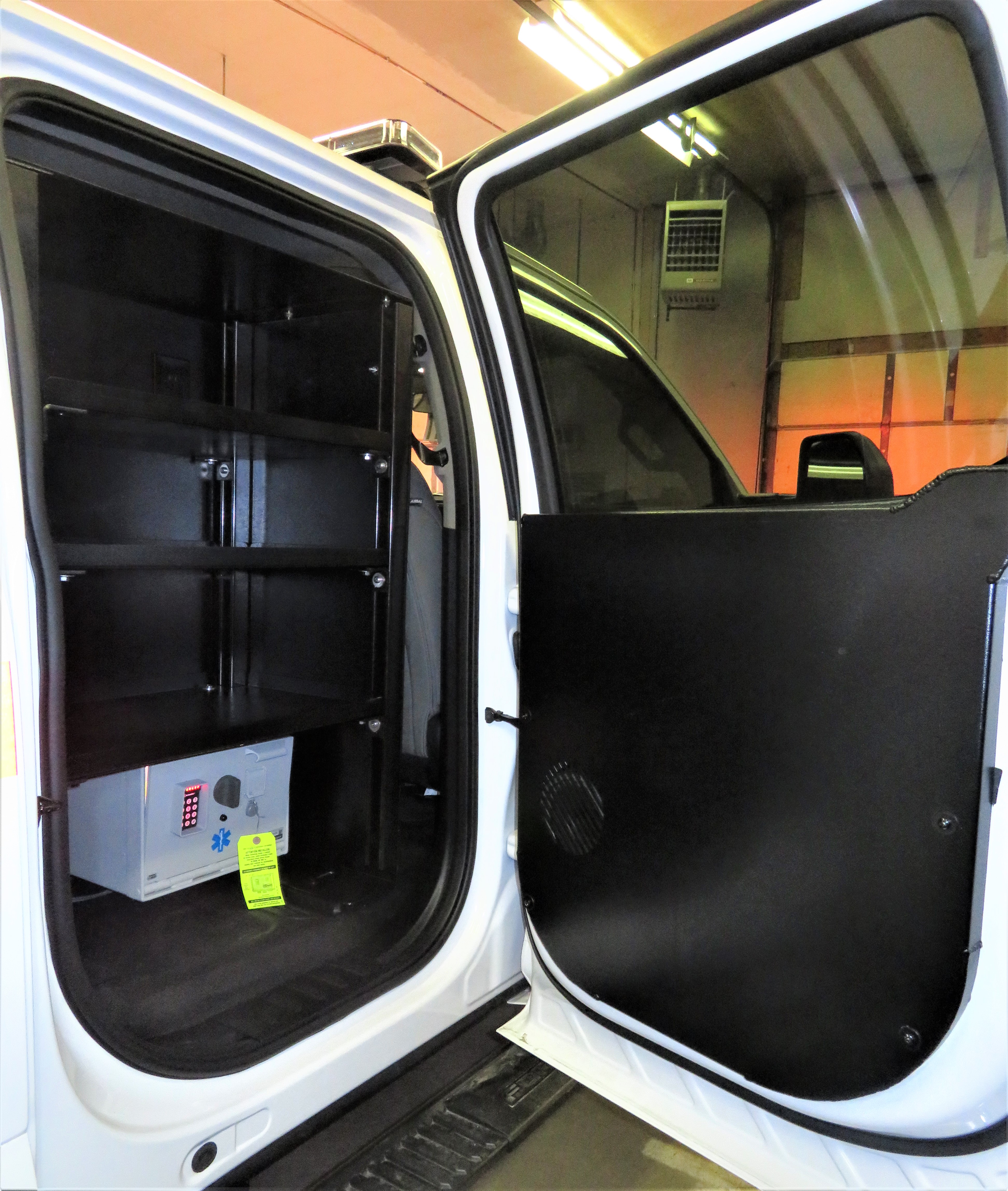 PFA Custom Fab Shelving Unit