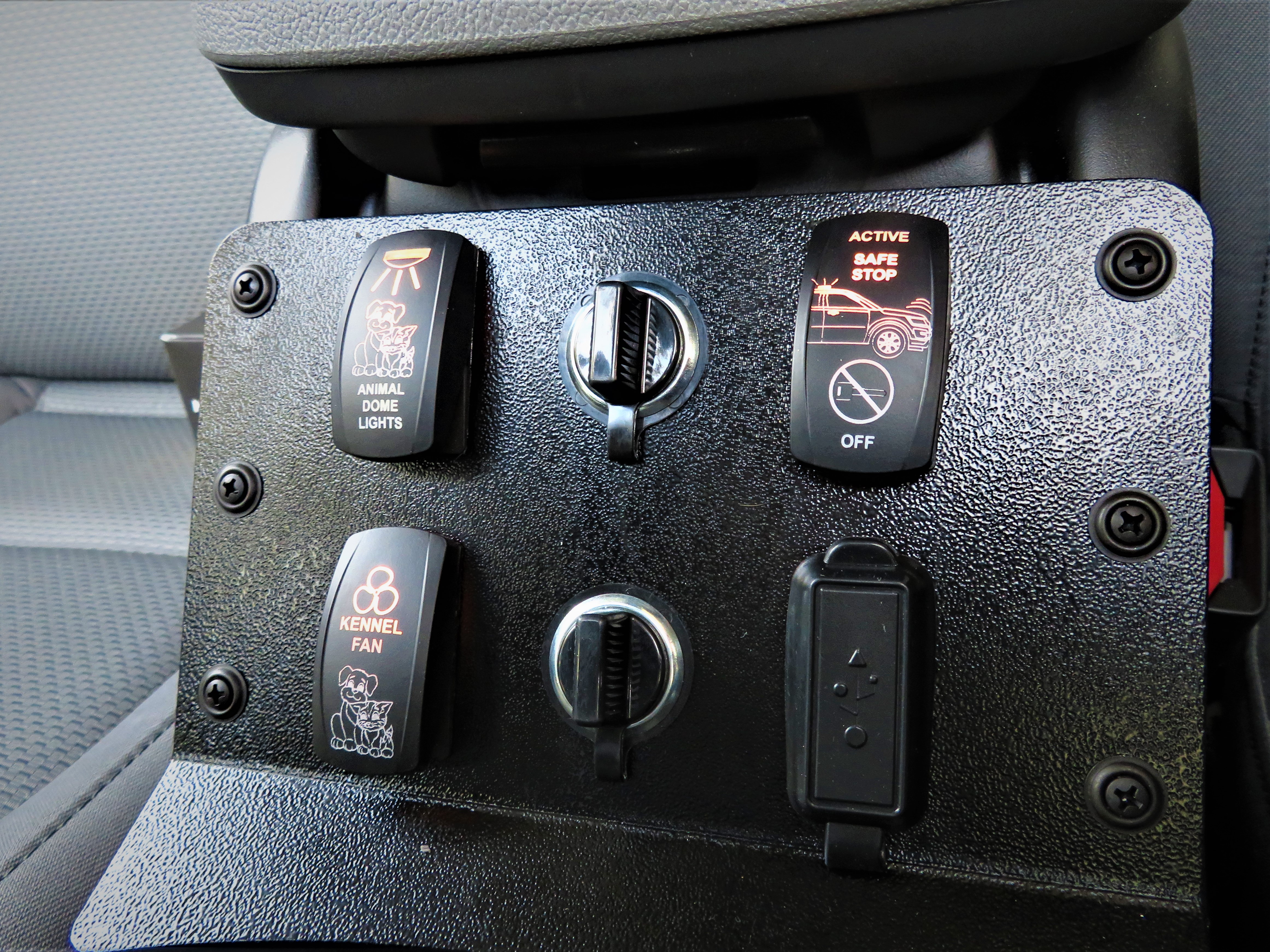 Custom Fab Switch Actuator Plate