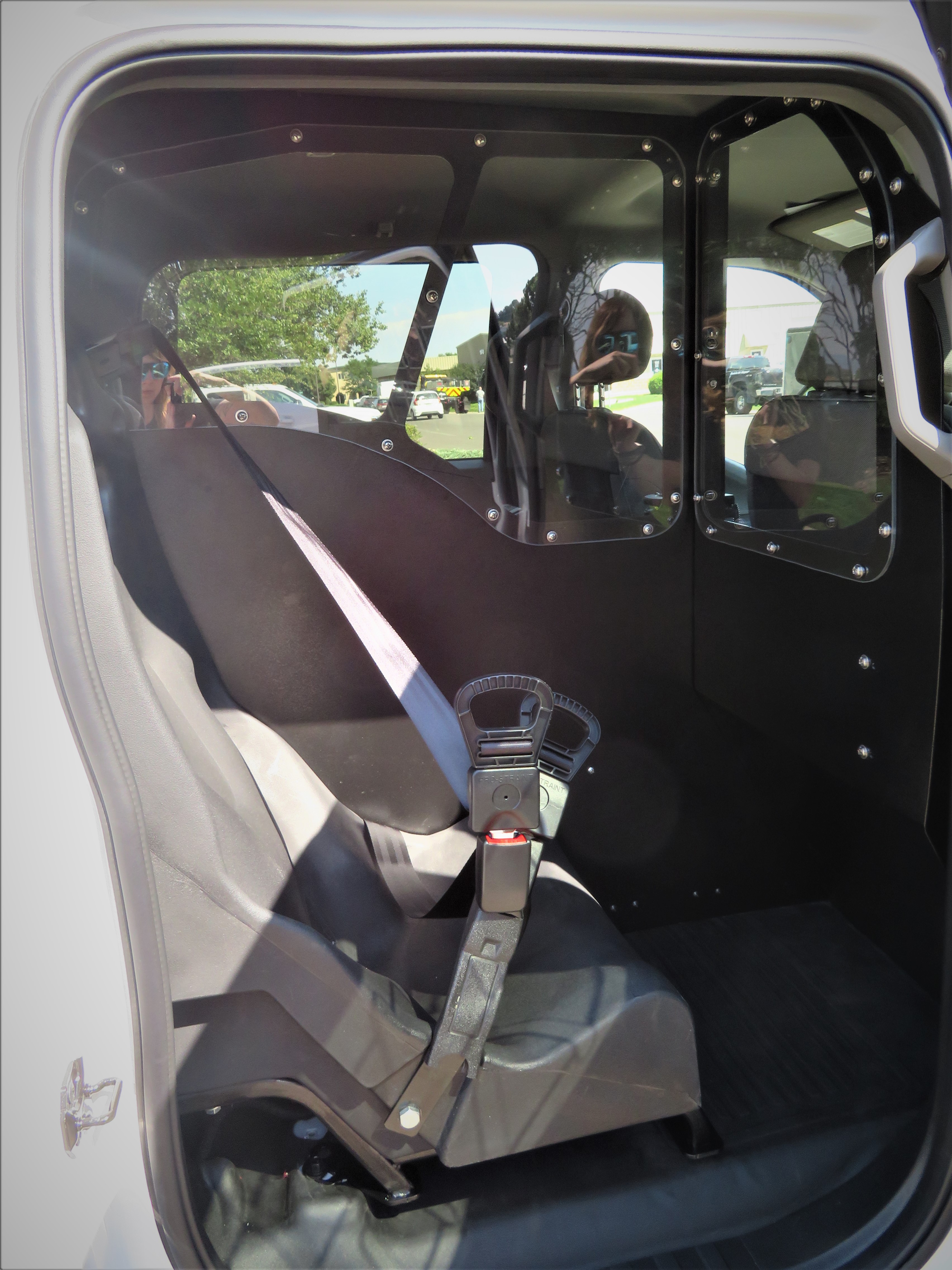 Longmont Patrol F150 Prisoner Cage