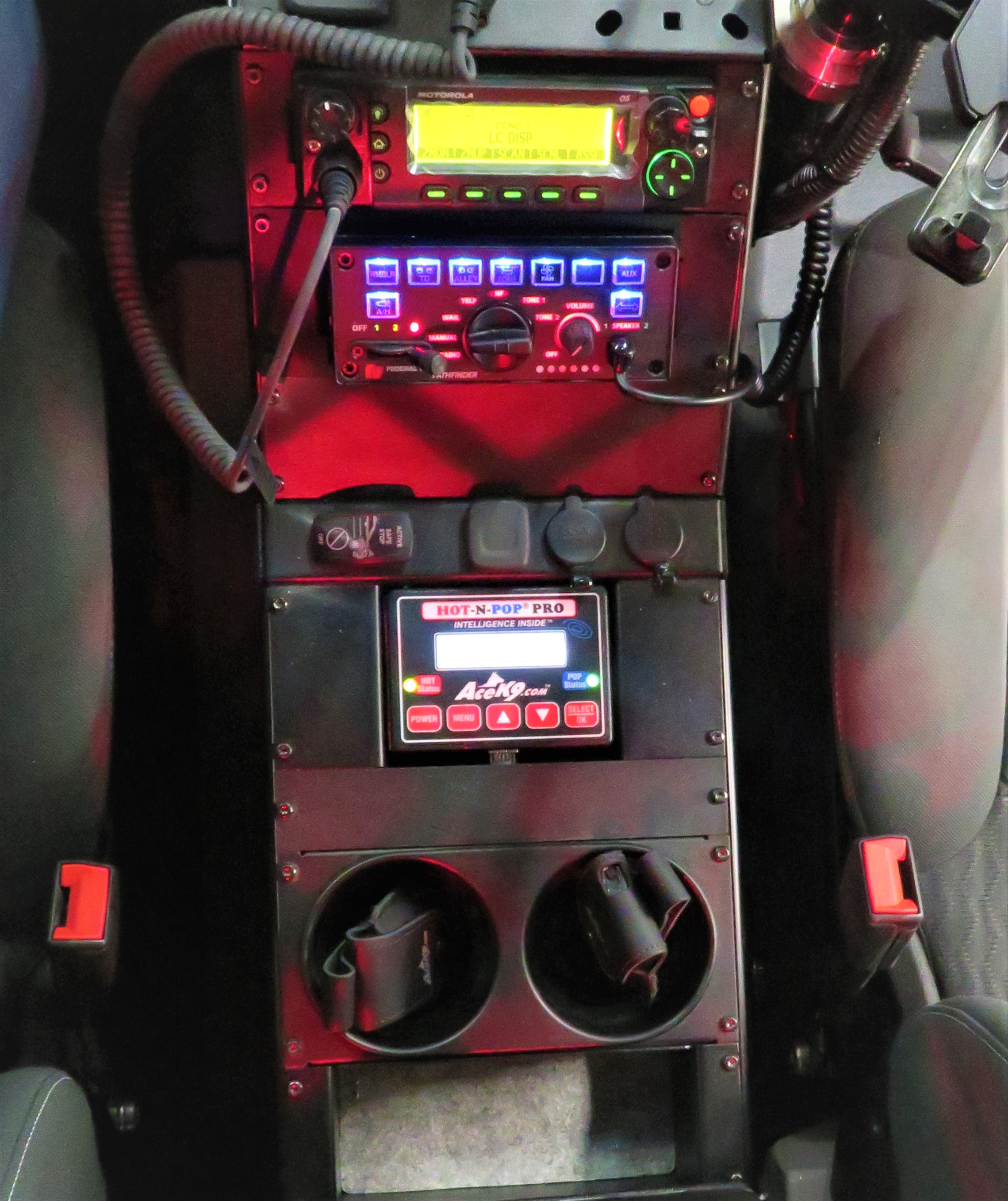 Estes Park PD K9 Tahoe Console