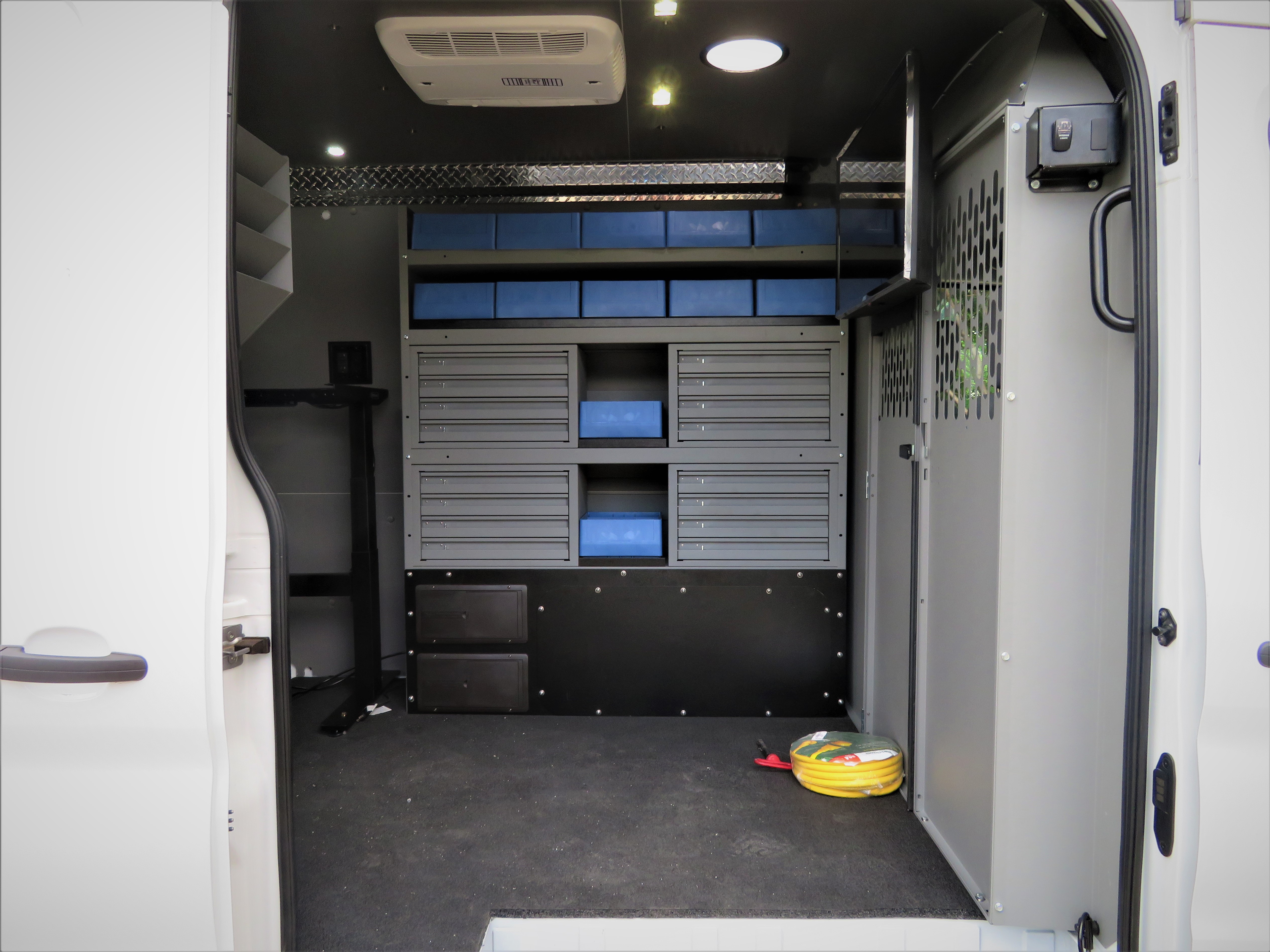 Foco Fiber Optics Van Storage