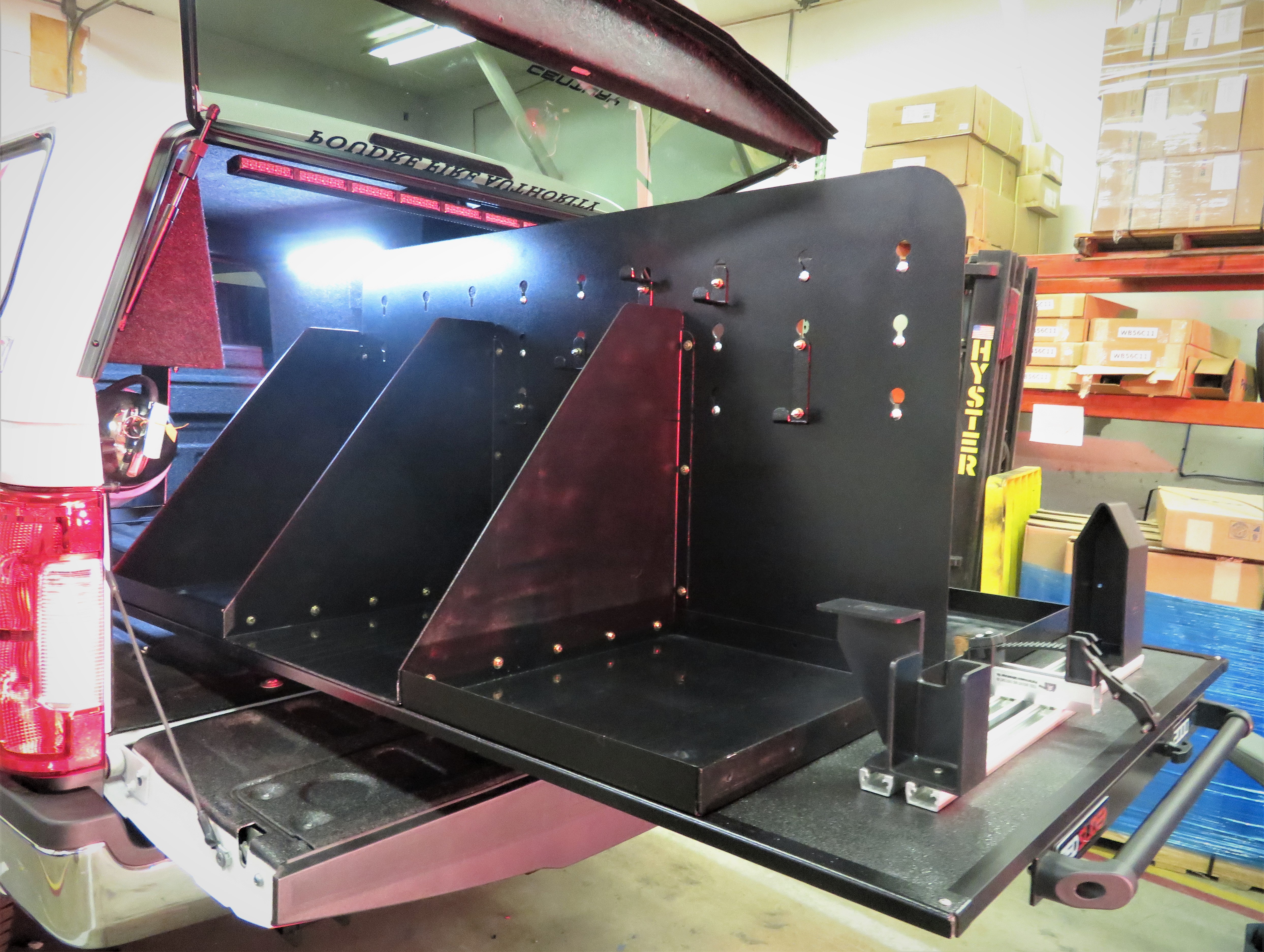 Custom Fab Equipment Organizer