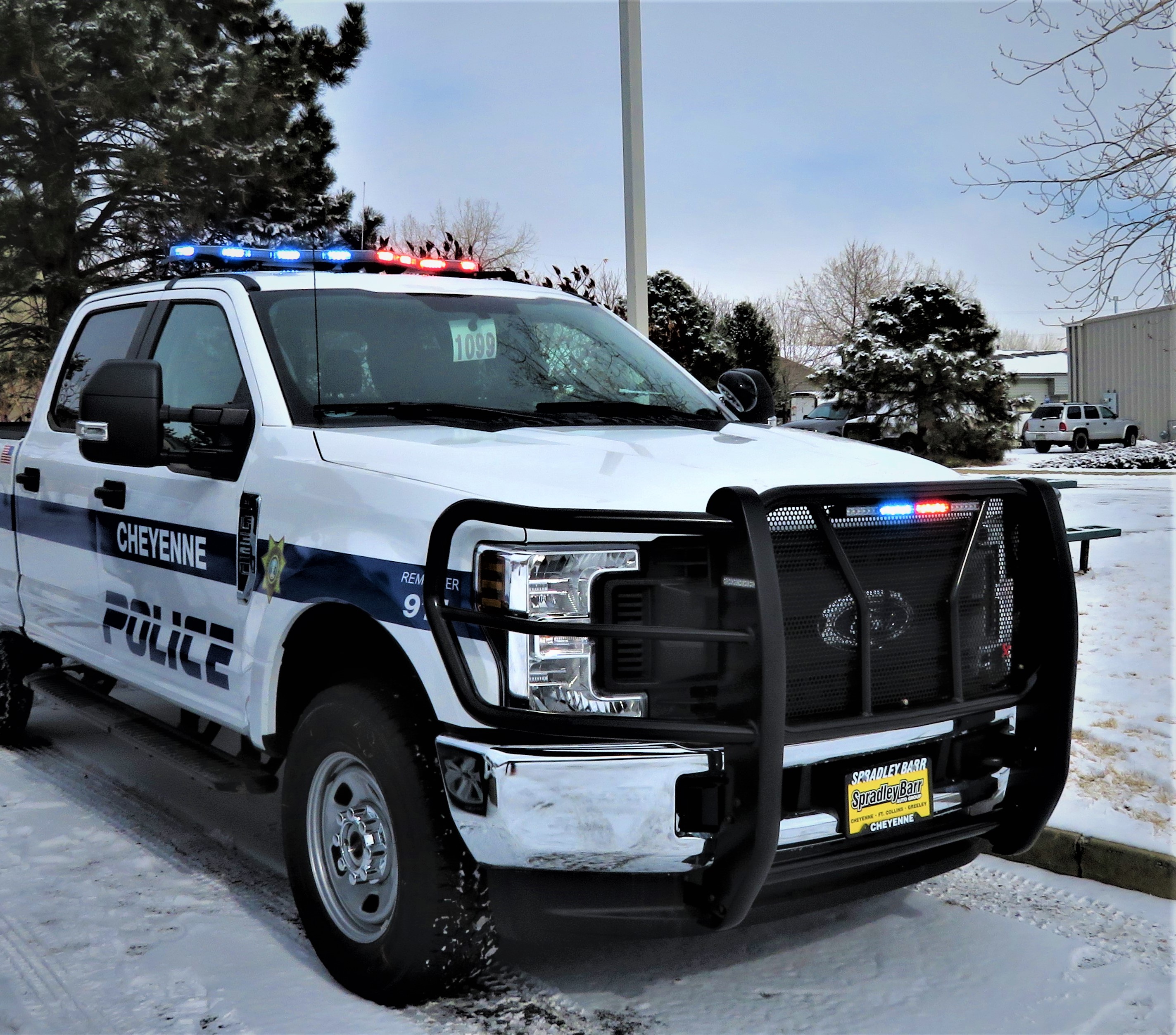 Cheyenne PD Patrol F150 - Front Bump