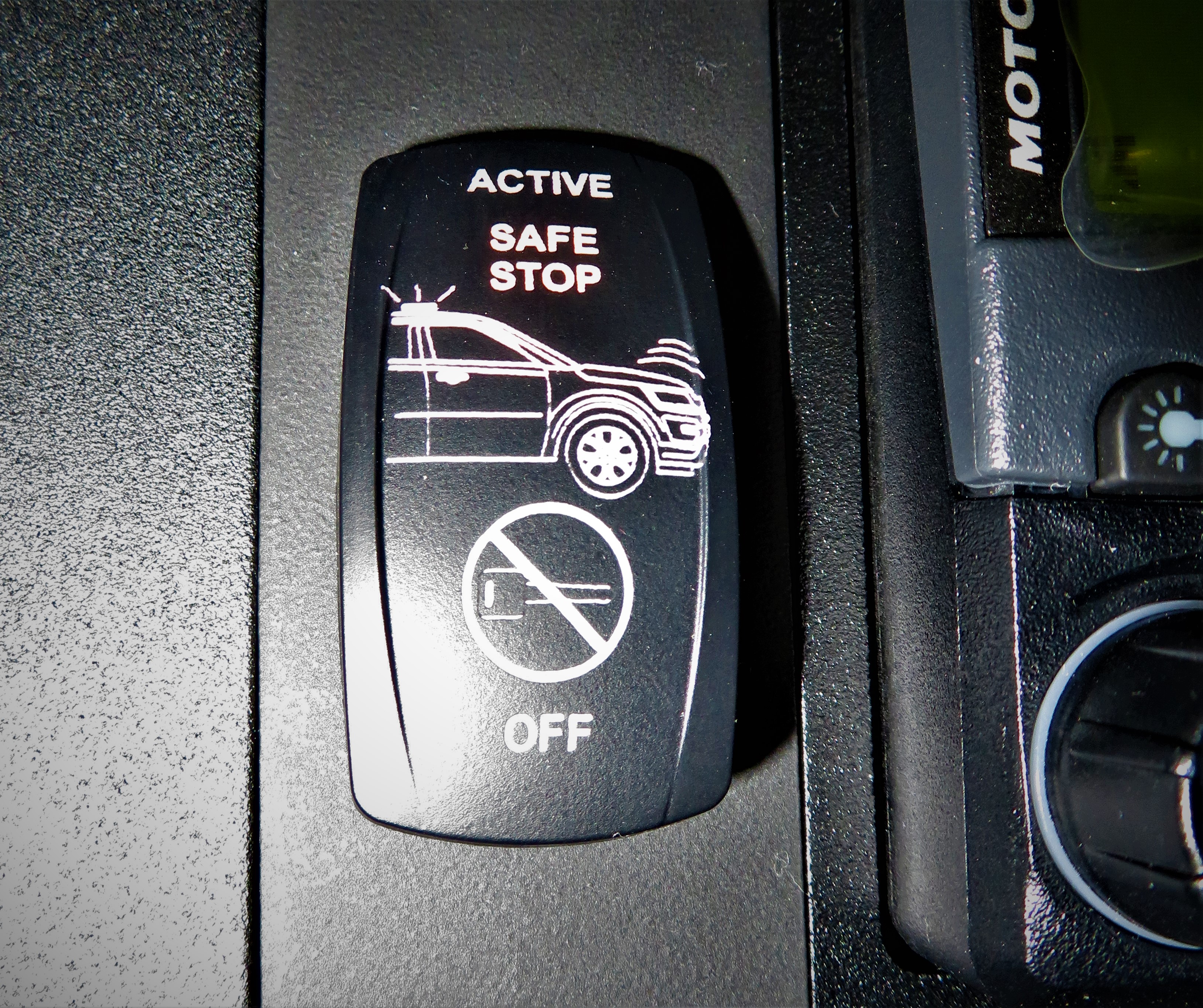 Safe Stop Switch Actuator