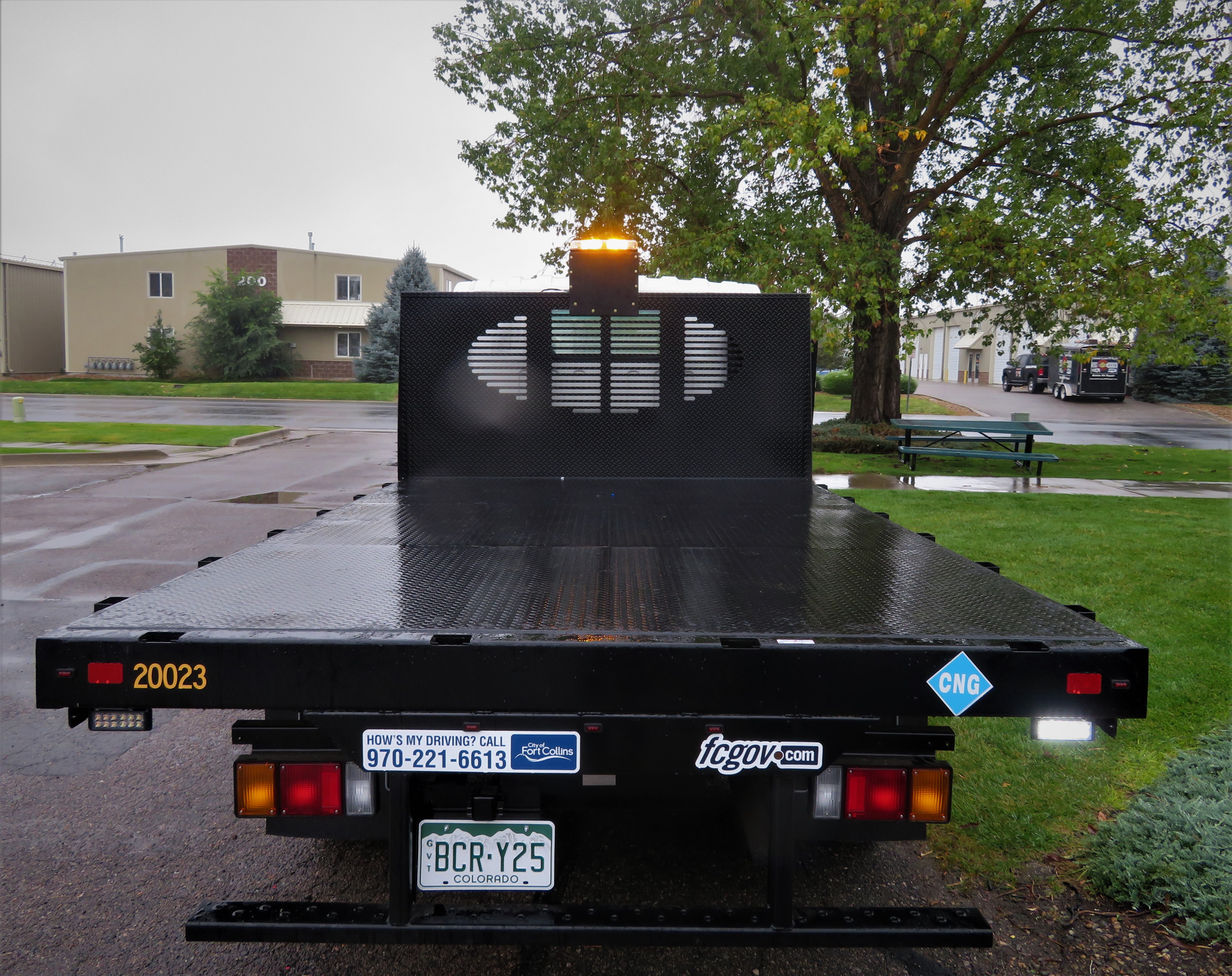 City of Fort Collins Isuzu Flatbed34