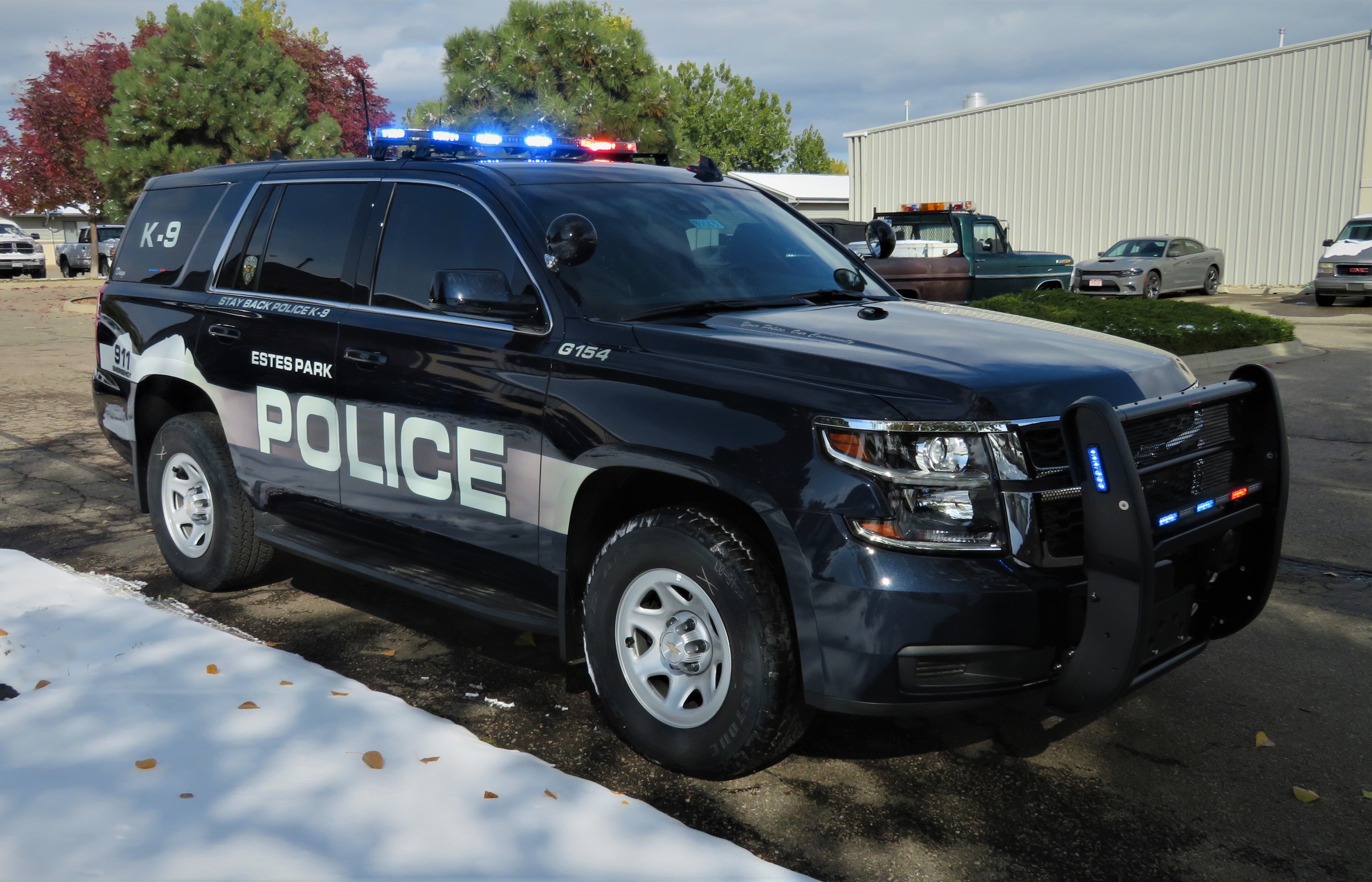Estes Park PD '19 K9 Tahoe Upfit