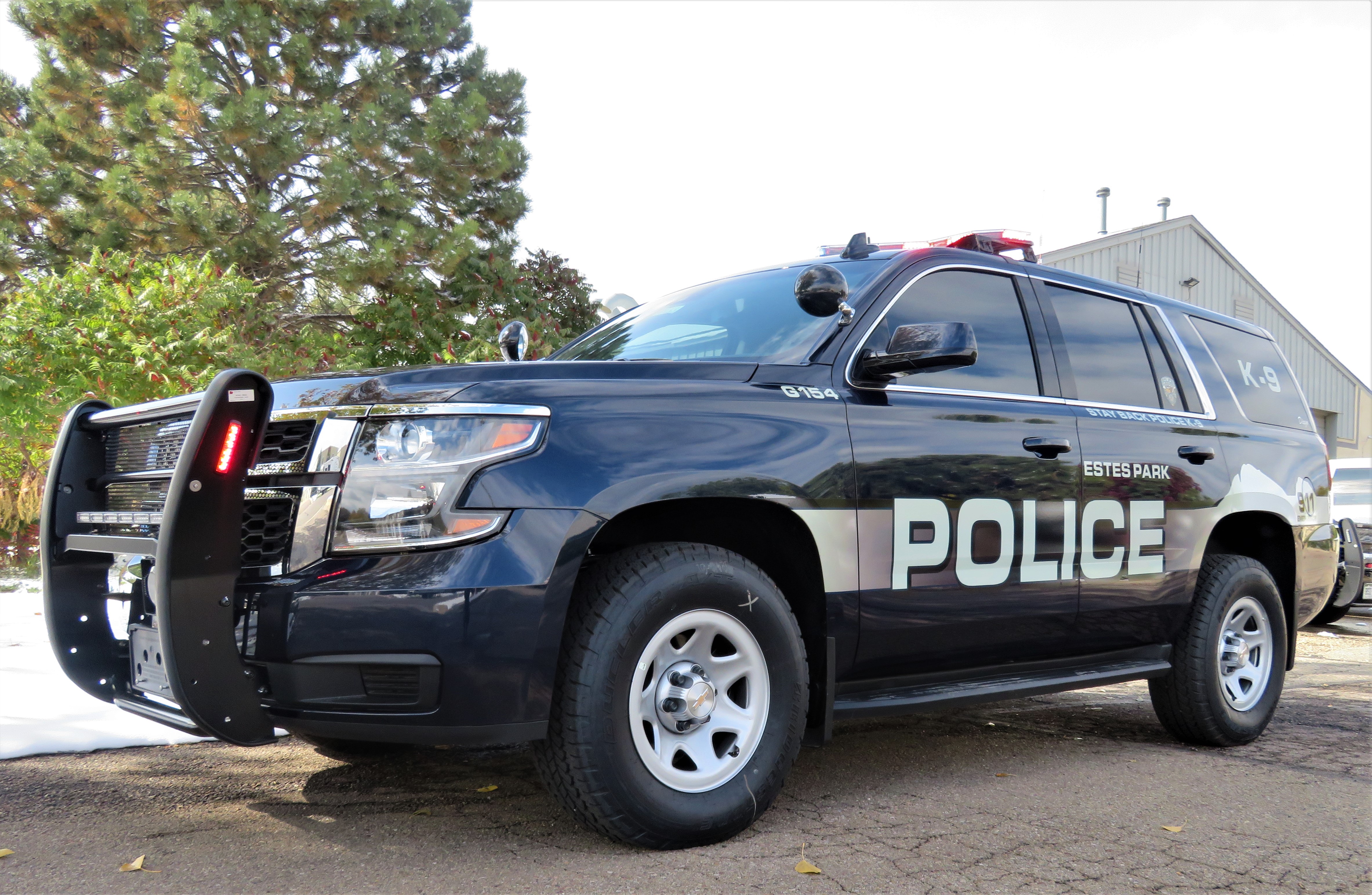 Estes Park PD '19 K9 Tahoe Upfit