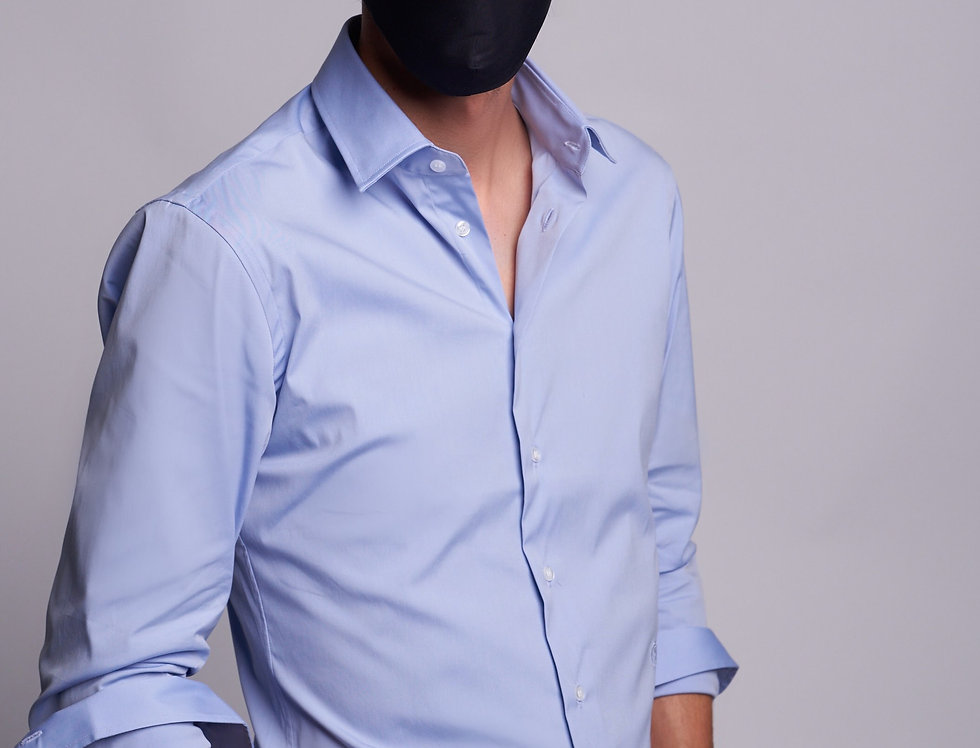 Basic Face Mask Man Blue Black
