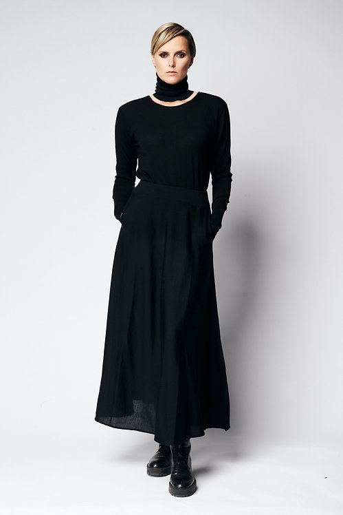 Reversible shirt Knit Black