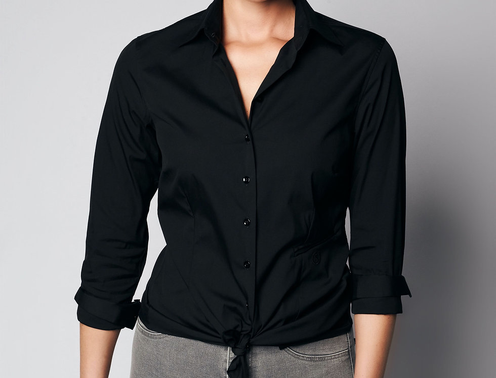 Basic Nina Shirt Black