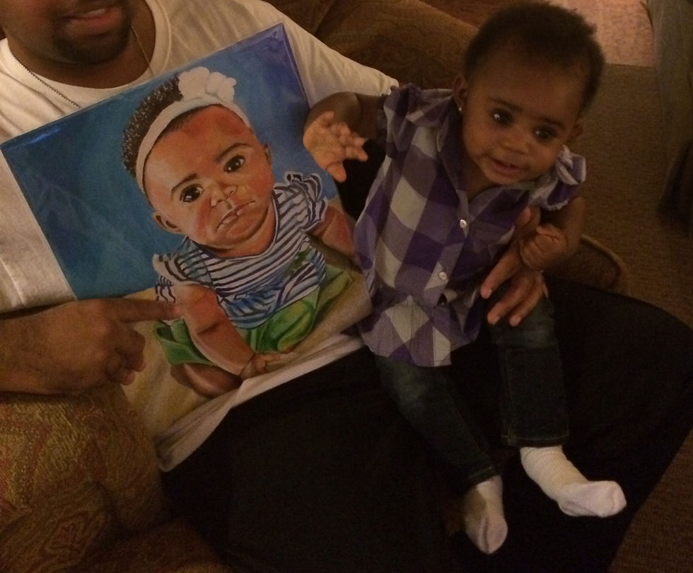 Commissioned portrait