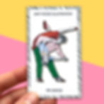 Boy You Turn Me Pin Badge front view with card