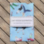 Lindy Hop Tea Towel with branded Belly Band