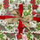 Thumbnail: Christmas gift wrap design featuring hand drawn winter foliage greens, reds, browns, white background with ribbons