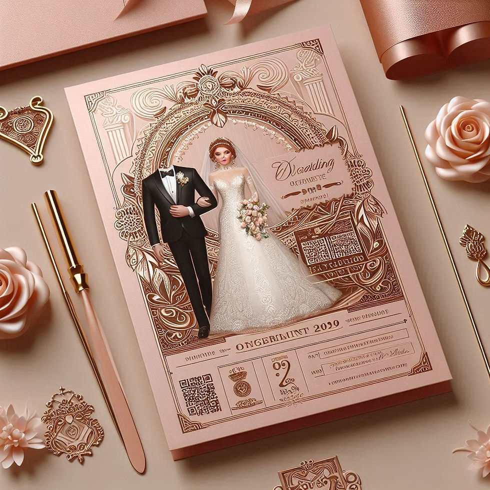 Beautifully Bold Color Trends in Wedding Invitations – Shaadi QR