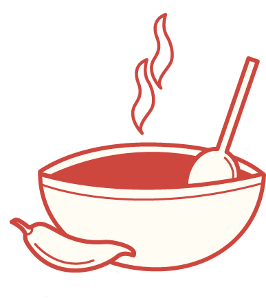 Arranged Food and Objects